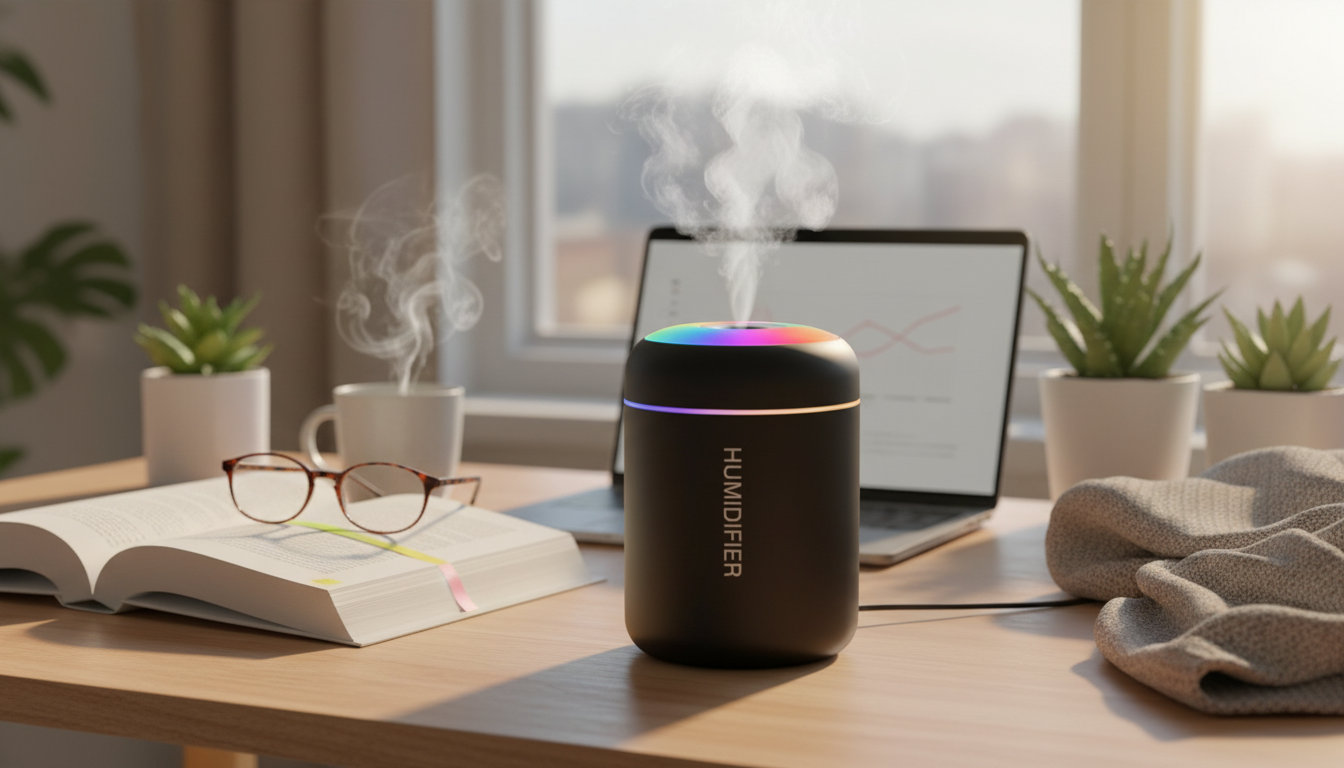 Mini USB Aroma Humidifier: Mist, Oils & Soft LED Guide