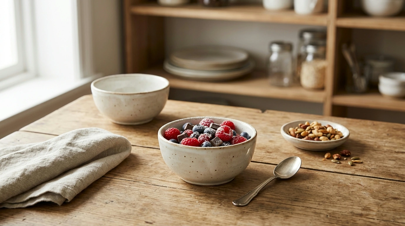 European Ceramic Dessert Bowl for Snacks & Sweets