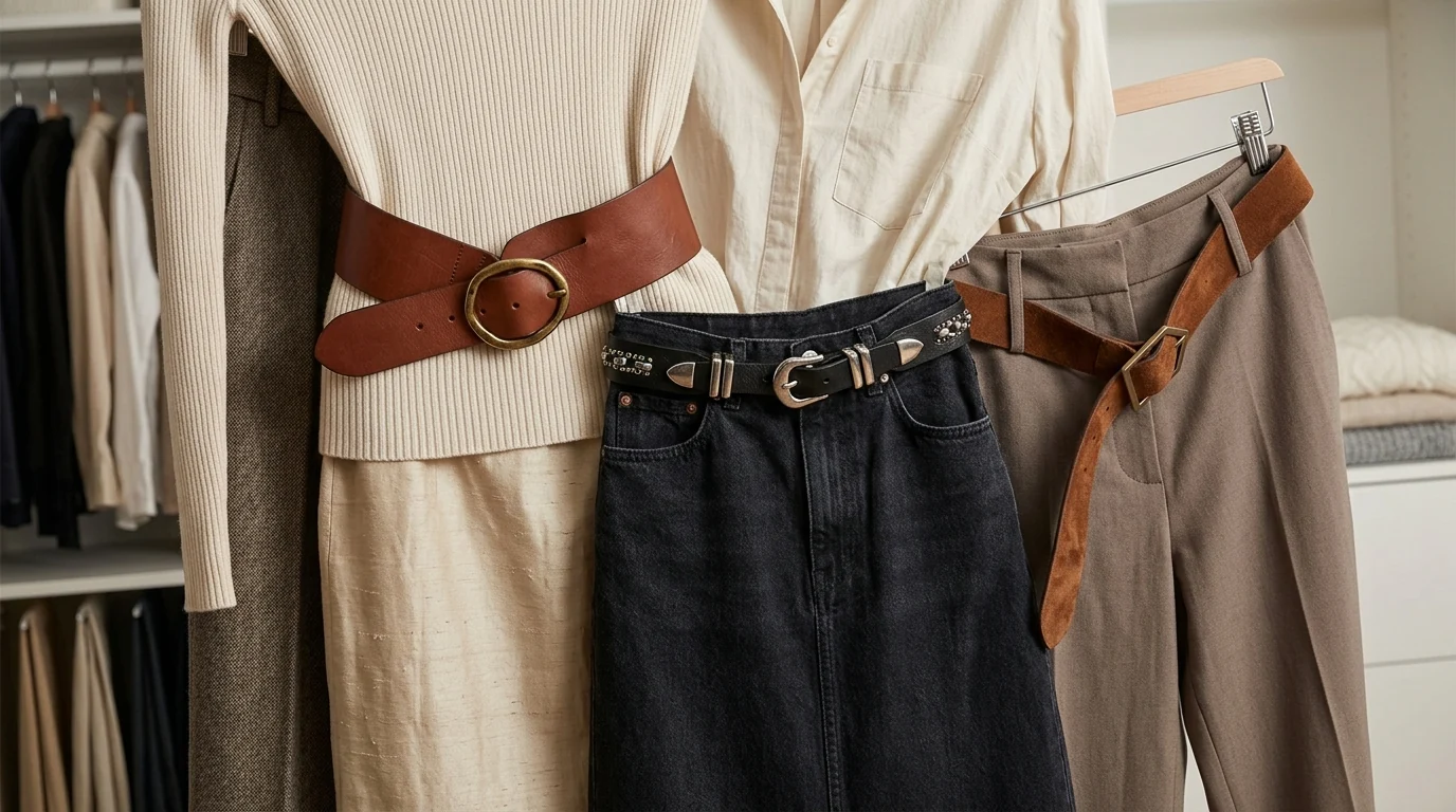 Women’s Belt Trends 2026: Buckles, Leather & Cinch