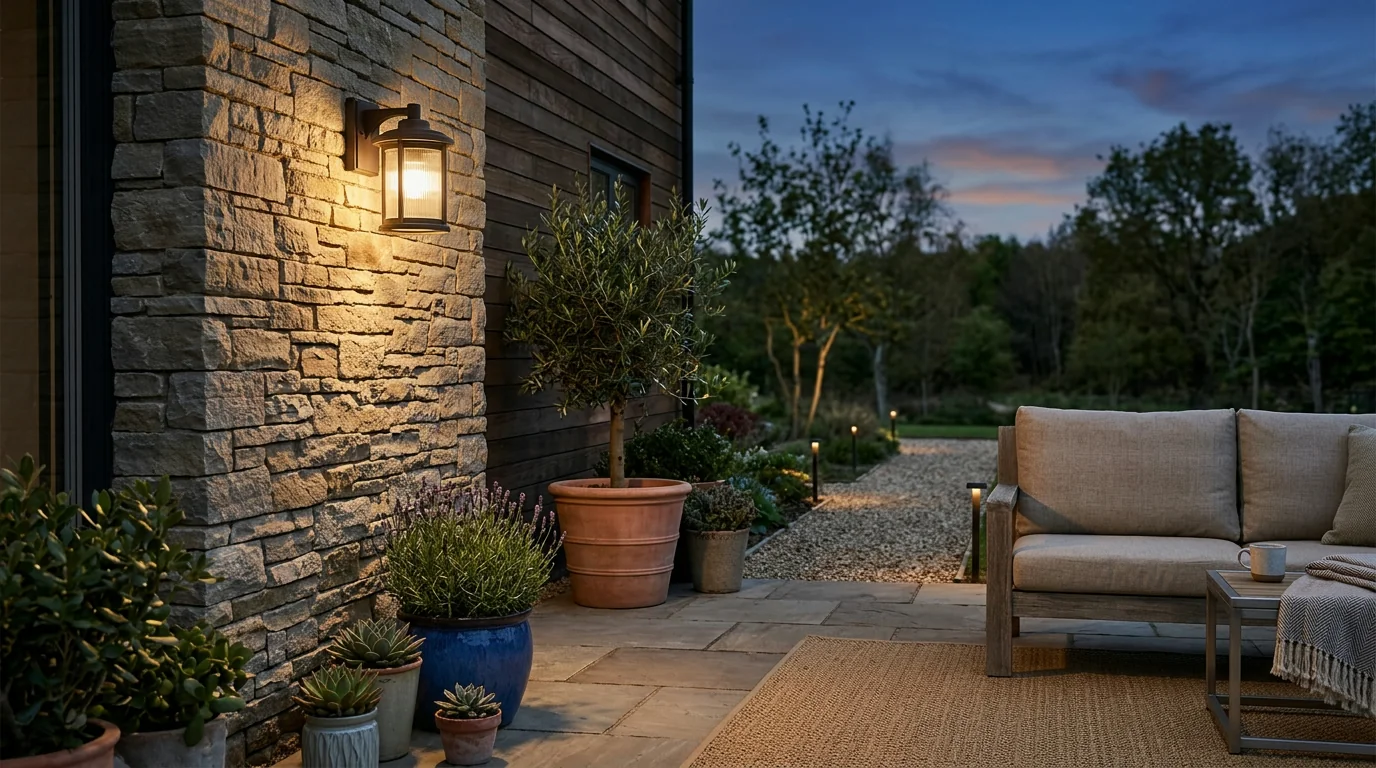 Best Outdoor Wall Lights: Sconces, Sensors & Lumens