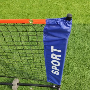 Portable Folding Net Setup for Badminton, Volleyball & Tennis